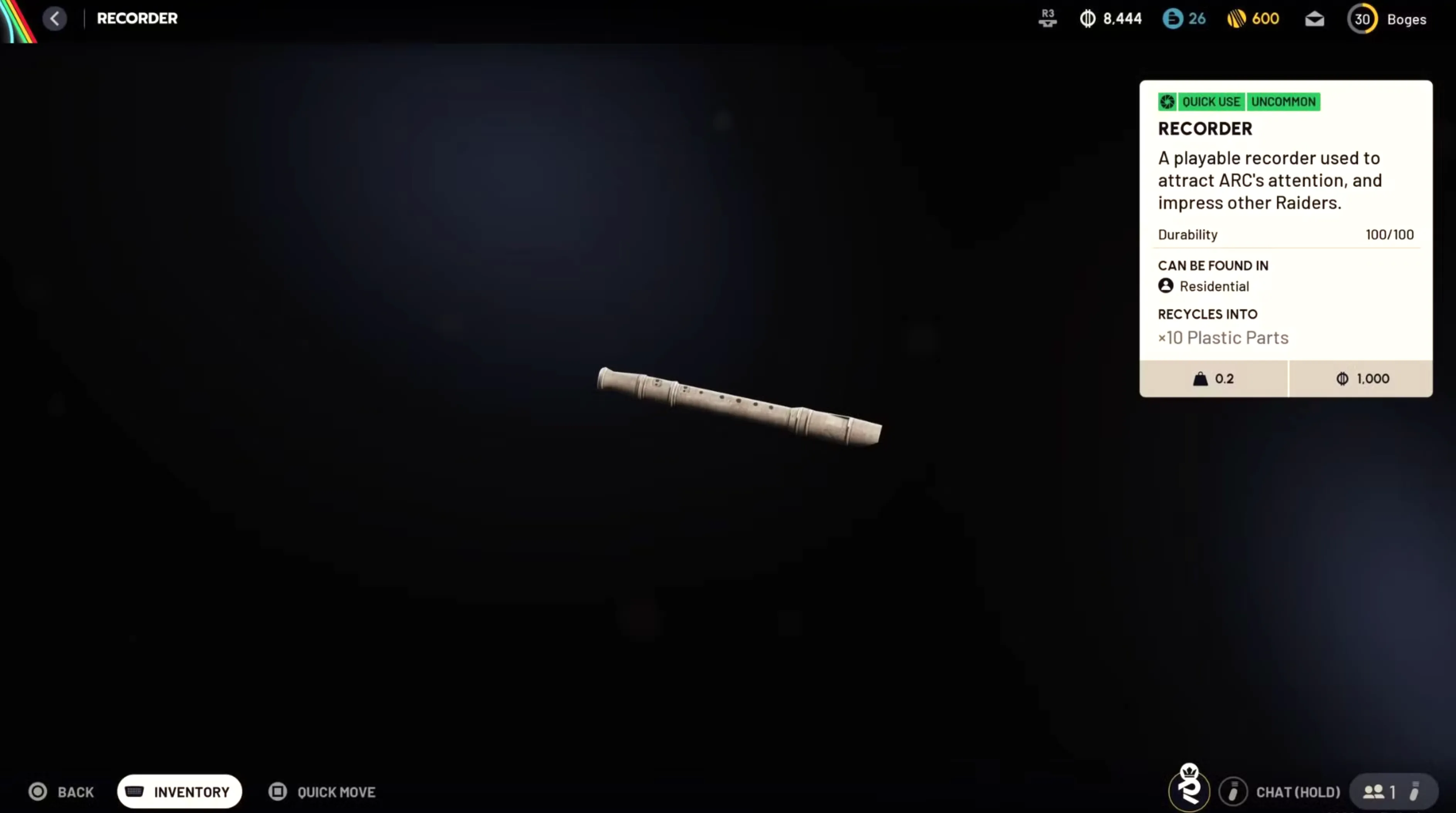 Recorder arc raiders